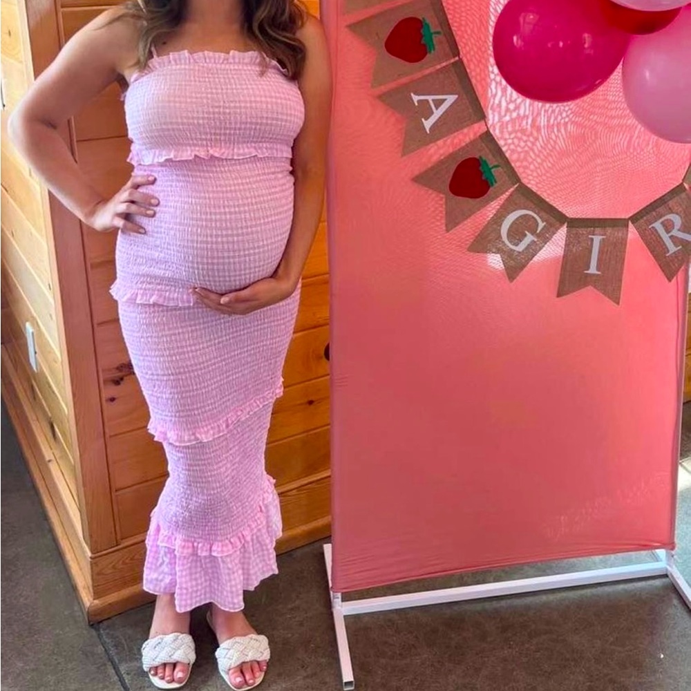 PinkBlush Maternity Dress
